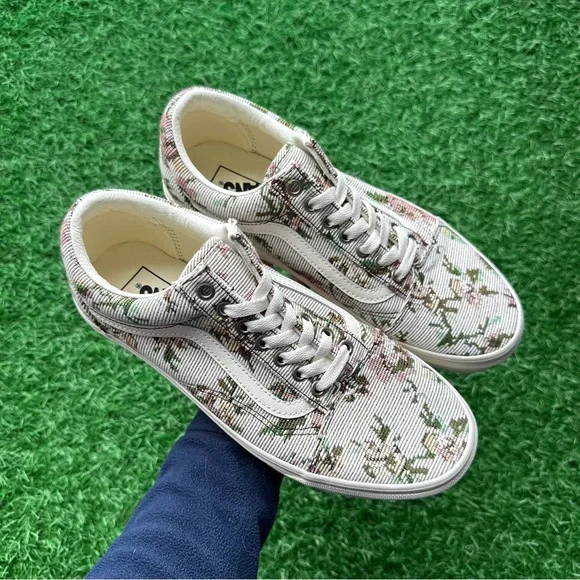 Vans Old Skool Tapestry Floral Marshmallow - Picture 9 of 10